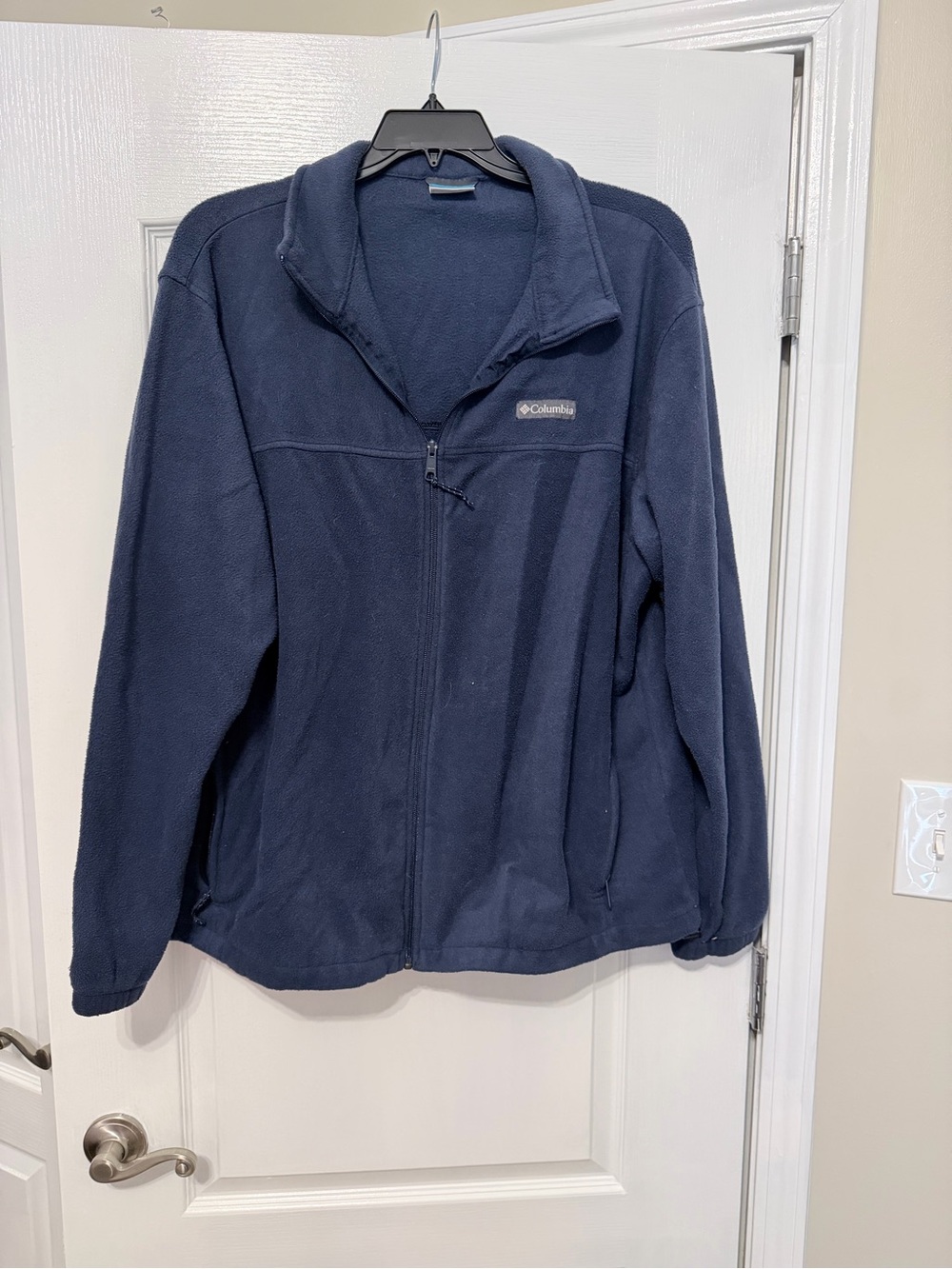 Columbia Women's Navy Full-Zip Fleece Jacket - Soft Polar Fleece